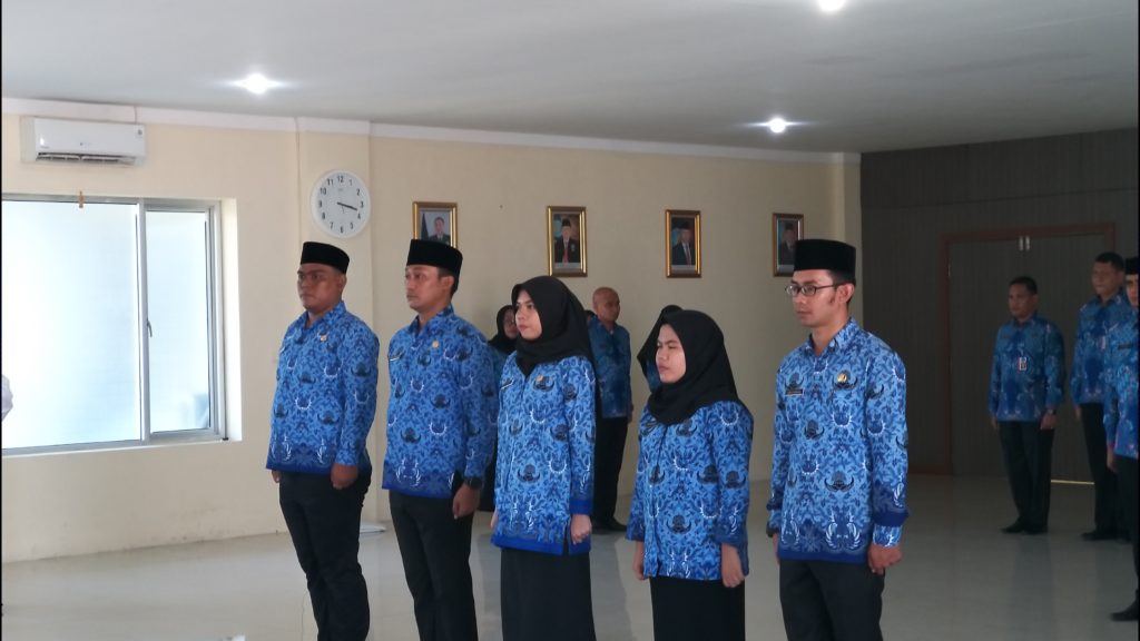 PELANTIKAN DAN PENGAMBILAN SUMPAH PNS DI LINGKUNGAN BADAN NARKOTIKA NASIONAL PROVINSI SUMATERA BARAT