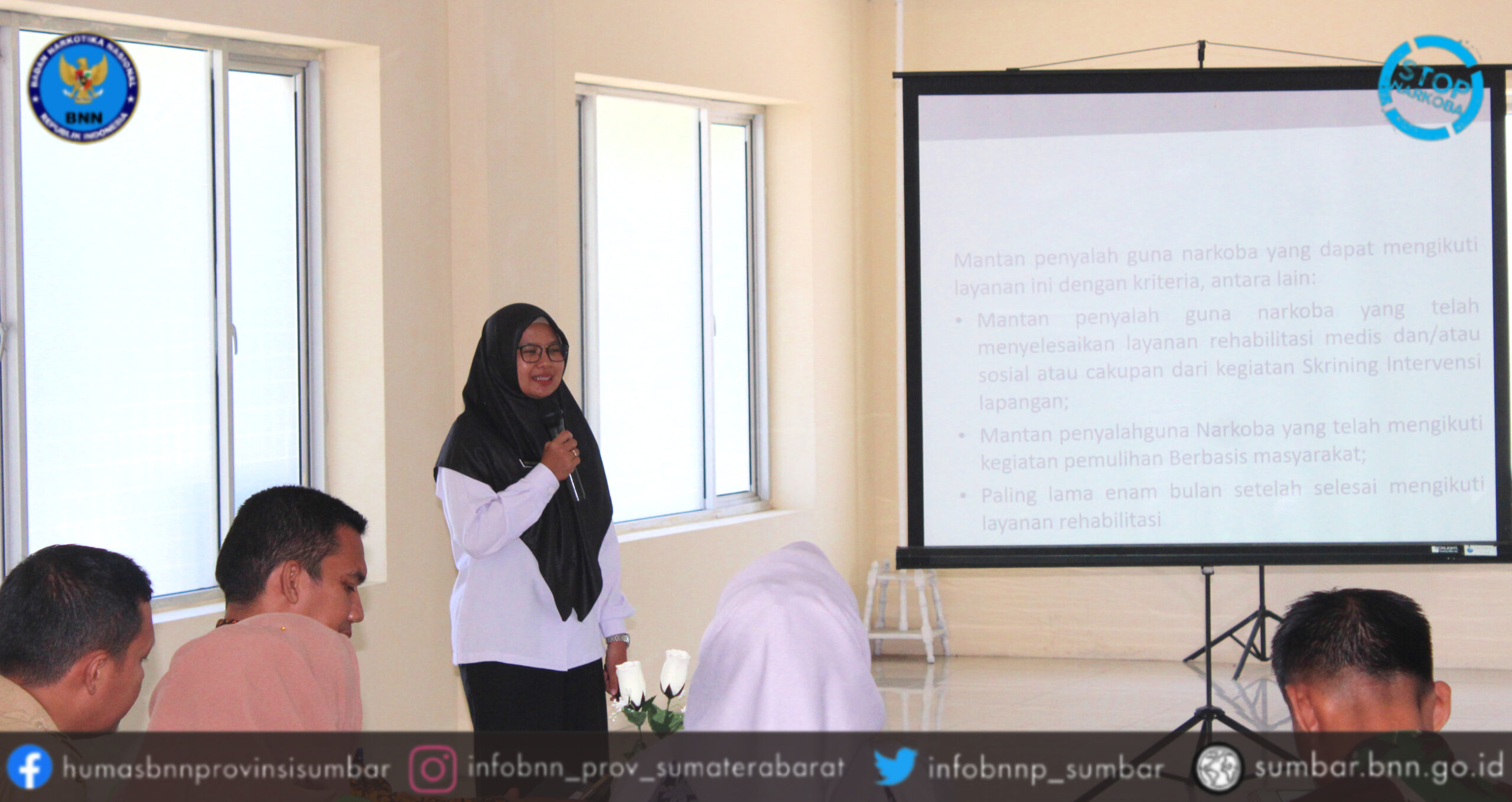 PEMBEKALAN AGEN PEMULIHAN DAN PENINGKATAN KEMAMPUAN PETUGAS REHABILITASI T.A 2020