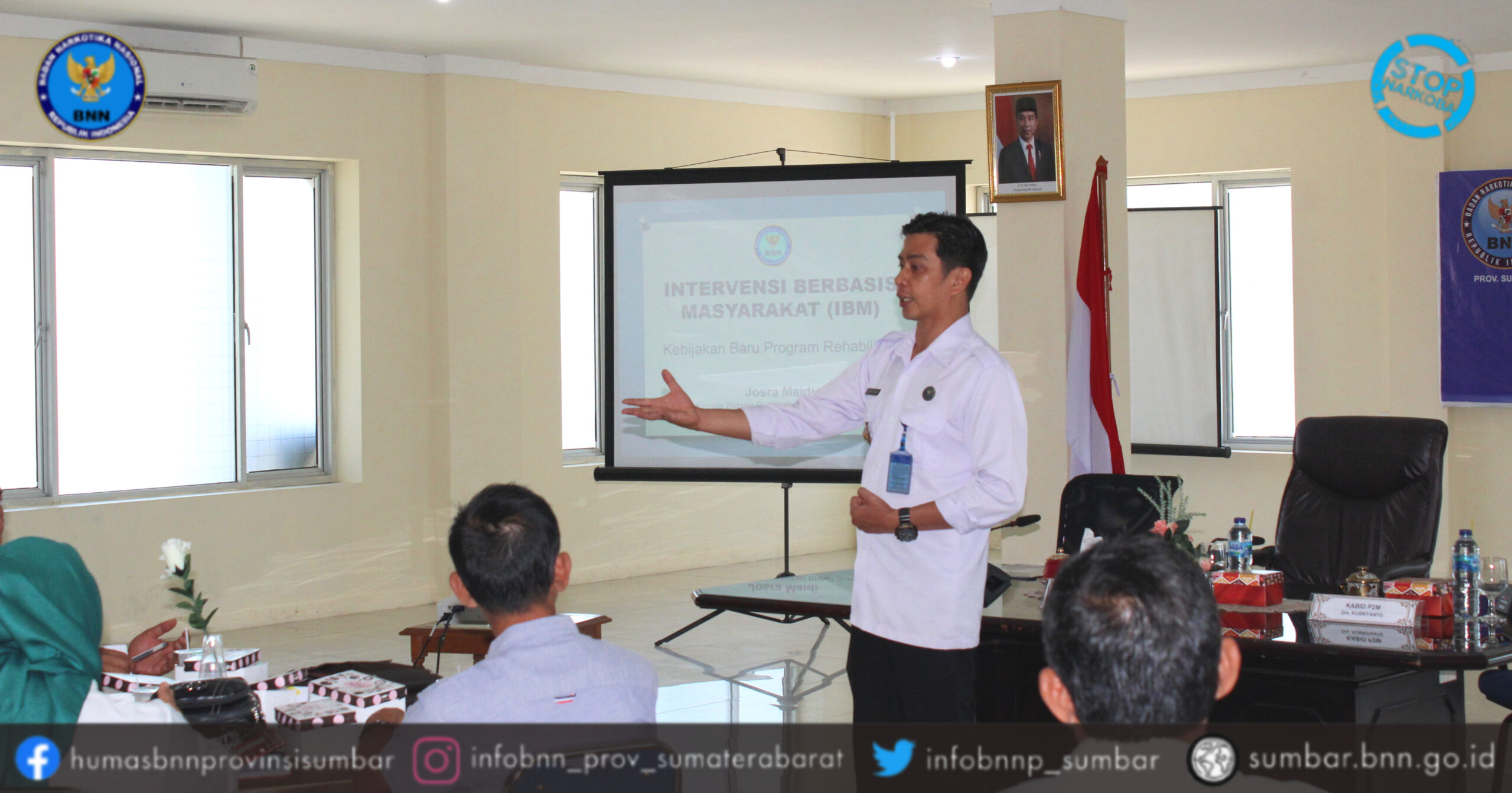 PEMBEKALAN AGEN PEMULIHAN DAN PENINGKATAN KEMAMPUAN PETUGAS REHABILITASI T.A 2020