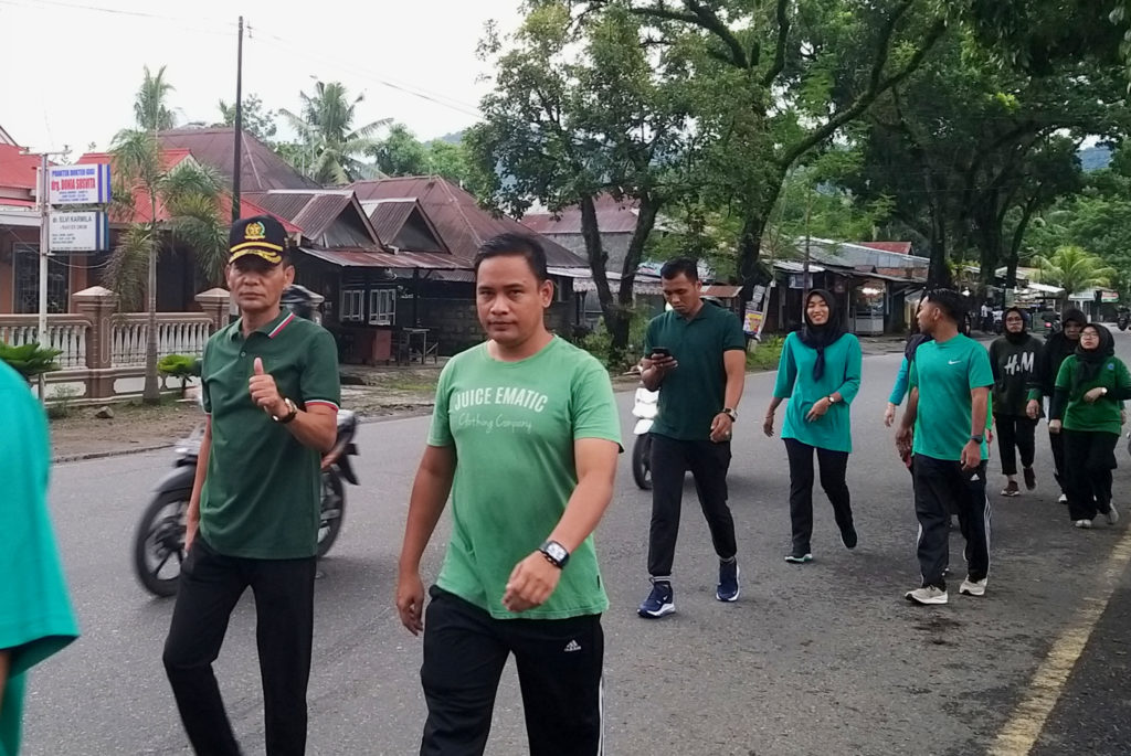 AKTIF MEMPERKUAT IMUNITAS, PERSONIL BNNP SUMBAR