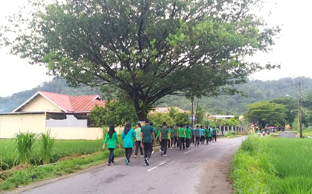 AKTIF MEMPERKUAT IMUNITAS, PERSONIL BNNP SUMBAR