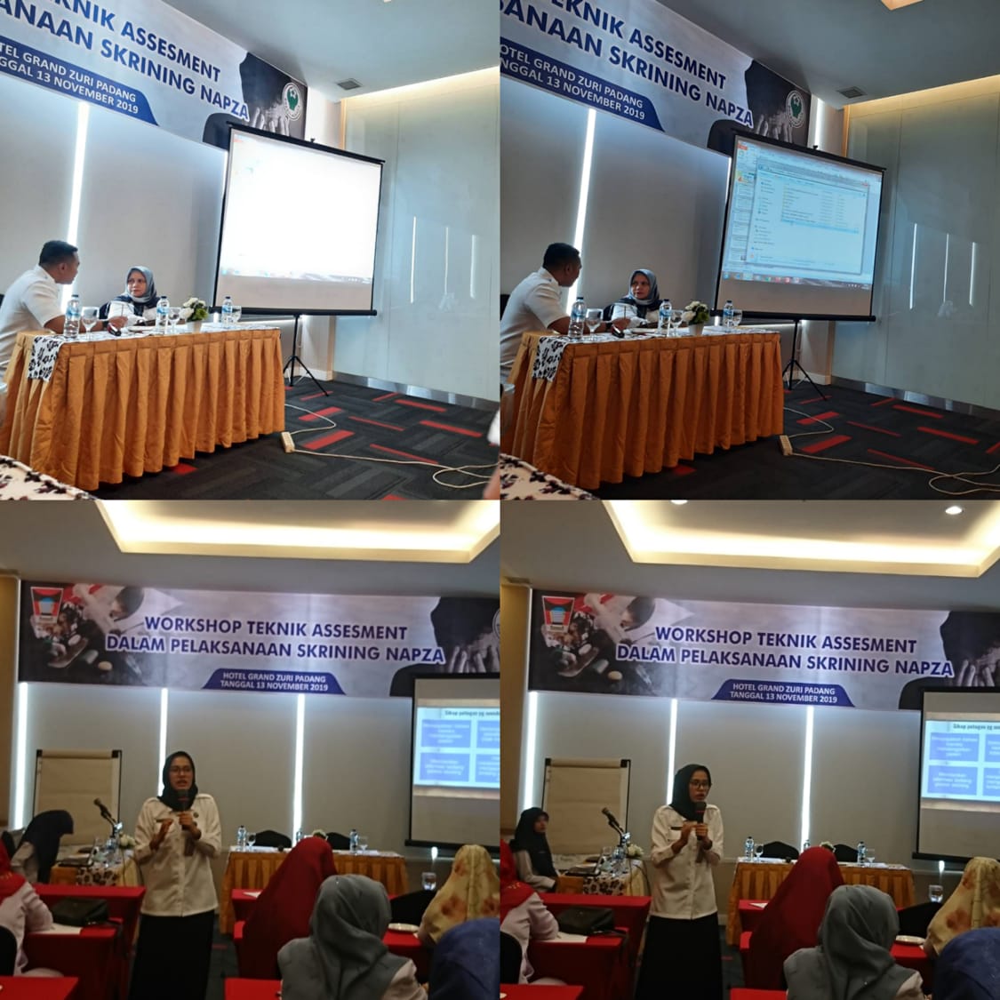 PARTISIPASI BNNP SUMBAR PADA WORKSHOP TEKNIK ASSESMENT NAPZA