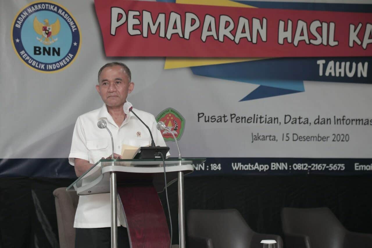 BNN Paparkan Hasil Kajian T.A. 2020