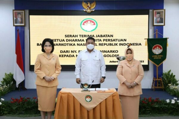 Dukungan Moril Ibu-Ibu DWP BNN, Bantu Para Suami dalam upaya P4GN