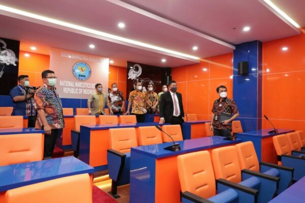 Kepala BNN RI Baru Sambangi Kantor BNN Usai Pelantikan