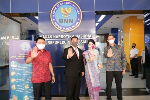 Kepala BNN RI Baru Sambangi Kantor BNN Usai Pelantikan