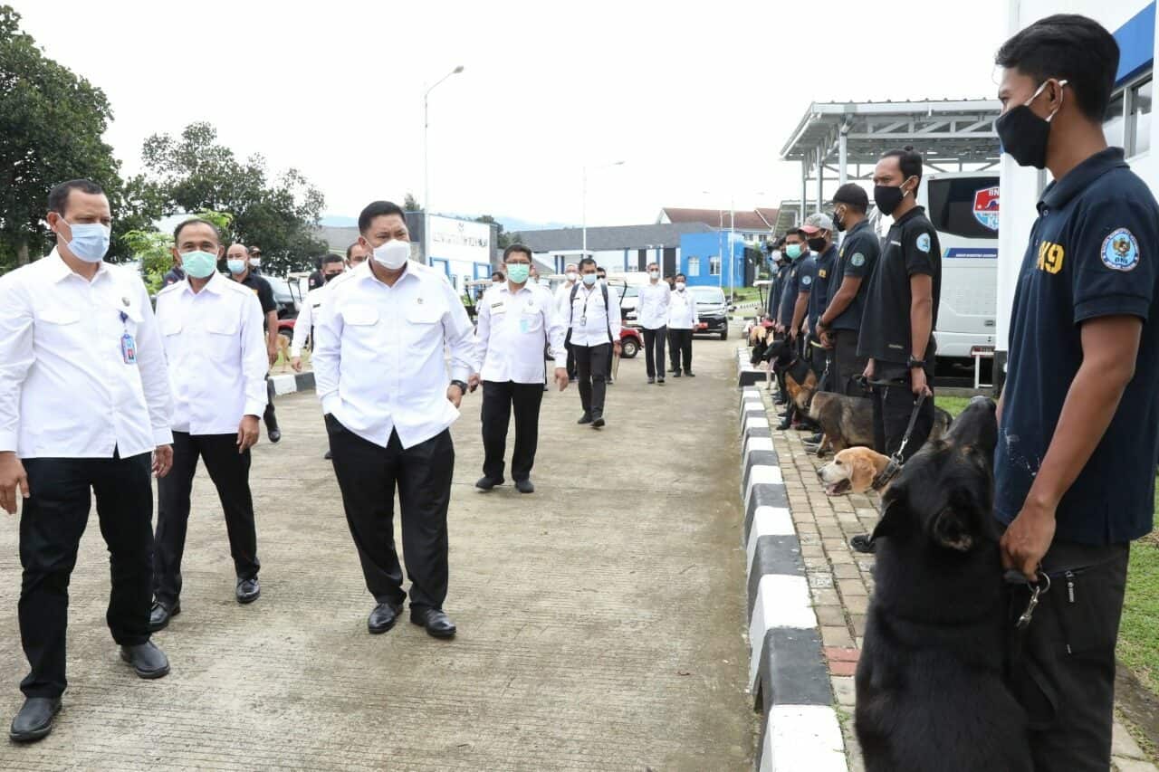 Kepala BNN RI Tinjau Langsung Kemampuan Unit K9