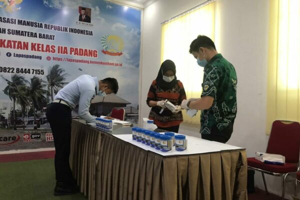 Lapas Padang Menindak Pegawai yang Terlibat Narkoba