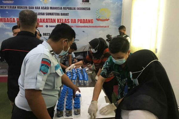 Lapas Padang Menindak Pegawai yang Terlibat Narkoba