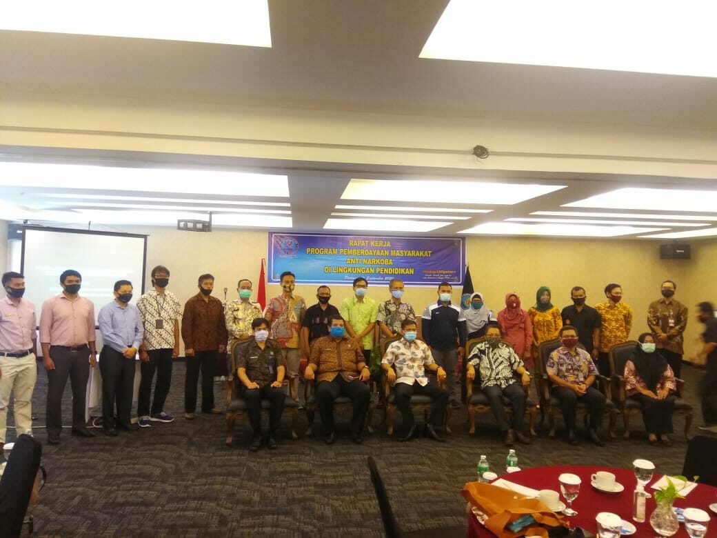 RAPAT KERJA PROGRAM PEMBERDAYAAN MASYARAKAT ANTI NARKOBA T.A. 2020