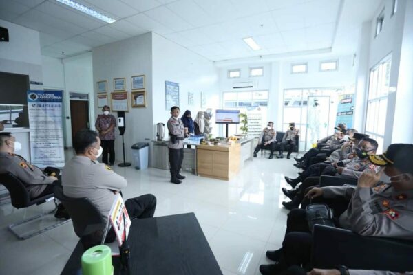 Kunjungan Kepala BNNP Ke Pusat Laboratorium Narkotika Di Lido