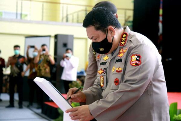 Rapat Koordinasi Perencanaan Dan Penandatanganan Perjanjian Kinerja BNN RI Tahun 2021
