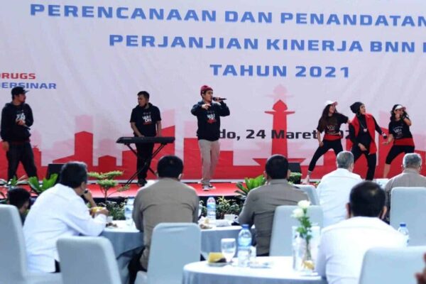 BNN RI Launching Lagu Dan Tiktok War On Drugs