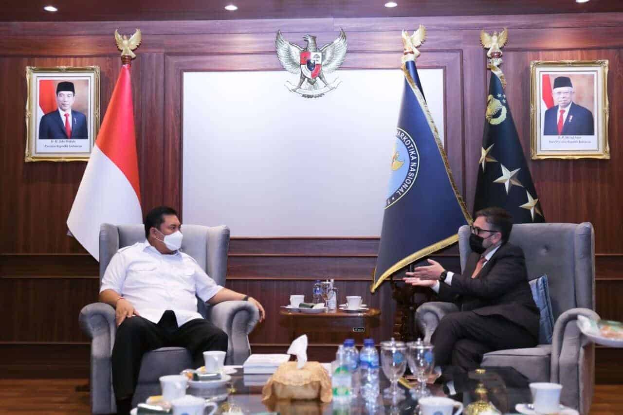 RI-Kolombia Perkuat Kerja Sama ‘Guerra Contras Las Drogas’