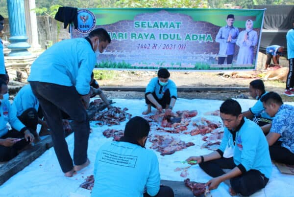 BADAN NARKOTIKA NASIONAL PROVINSI SUMATERA BARAT LAKSANAKAN QURBAN