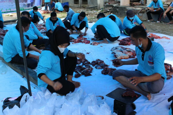 BADAN NARKOTIKA NASIONAL PROVINSI SUMATERA BARAT LAKSANAKAN QURBAN